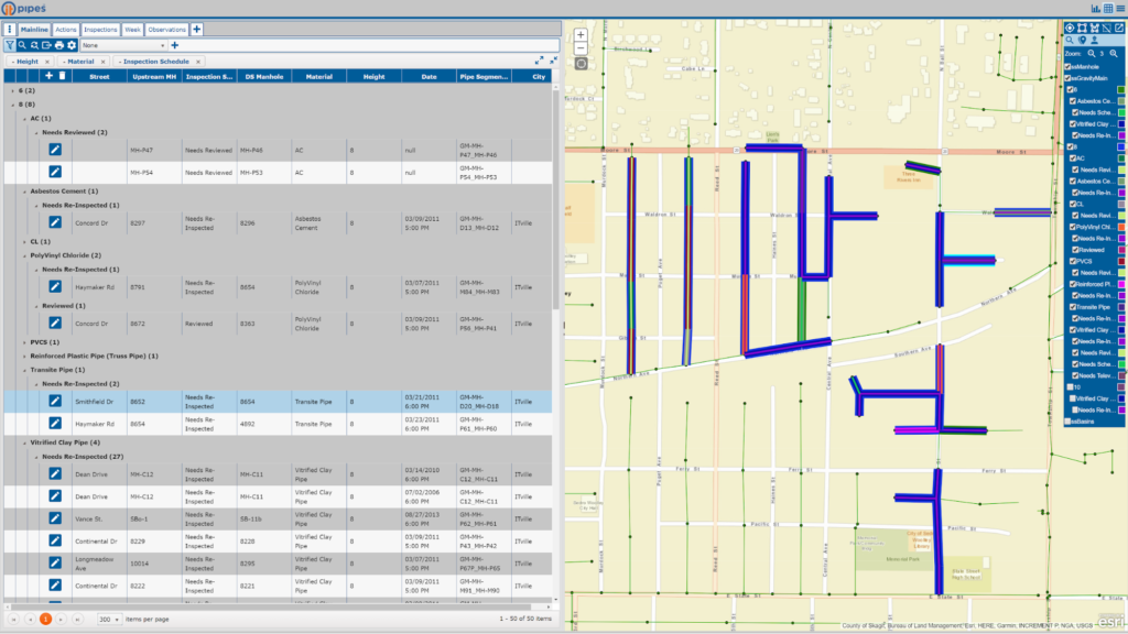 ITpipes Pipeline Inspection Software with Mapping