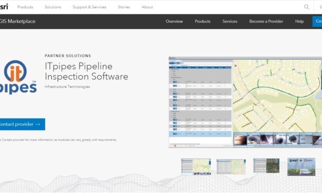 ITpipes Platforms now Live in the Esri ArcGIS Marketplace