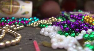 Mardi Gras Beads left over